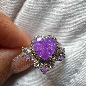 Bomb Party Hearts on Fire ring